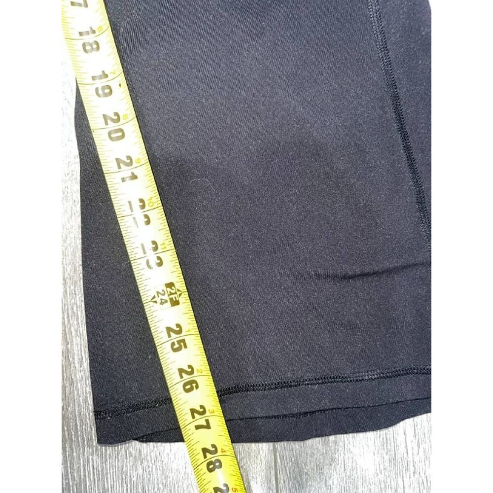 Yogalicious High Waist Y2K flare Proof Boot Cut Yoga Pants Black XL A006362 - Picture 9 of 10